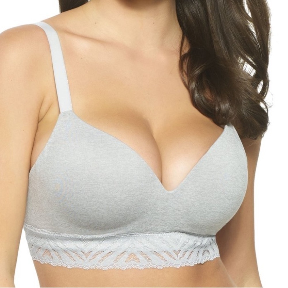 Felina Paramour Altissima‎ Convertible Demi Contour Wireless Bra Sz XL new